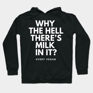 Vegan relatable quote Hoodie